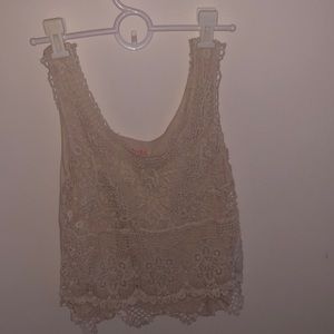 cream color tank size S